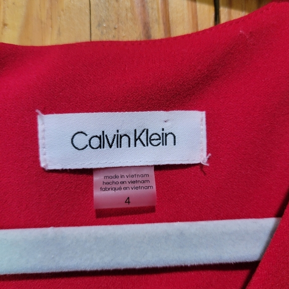 Calvin Klein Women's Red Jumpsuits - Picture 3 of 13